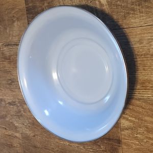 Large VTG Blue Formation Enamel Bowl